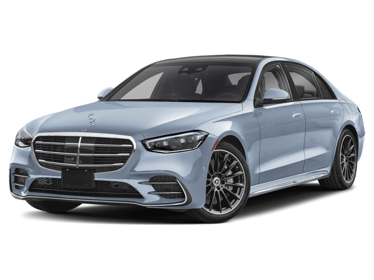 2026 Mercedes-Benz S-Class S 580e - Front 3/4, facing to the left