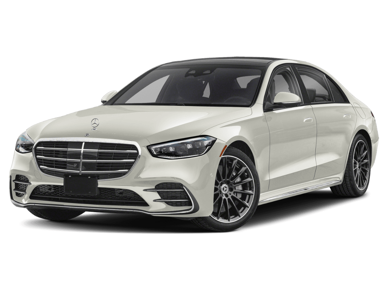 2026 Mercedes-Benz S-Class S 580e - Front 3/4, facing to the left