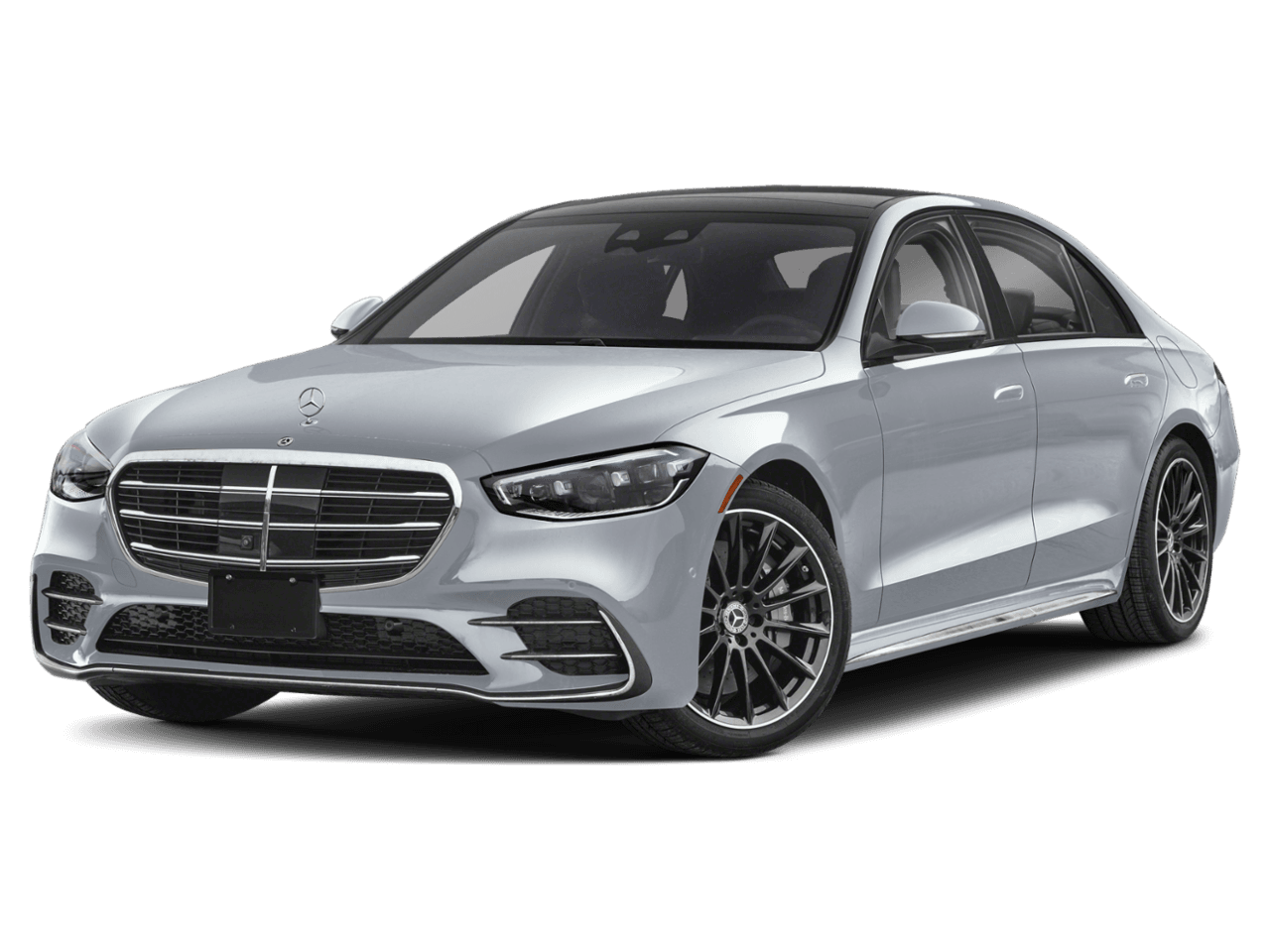 2026 Mercedes-Benz S-Class S 580e - Front 3/4, facing to the left