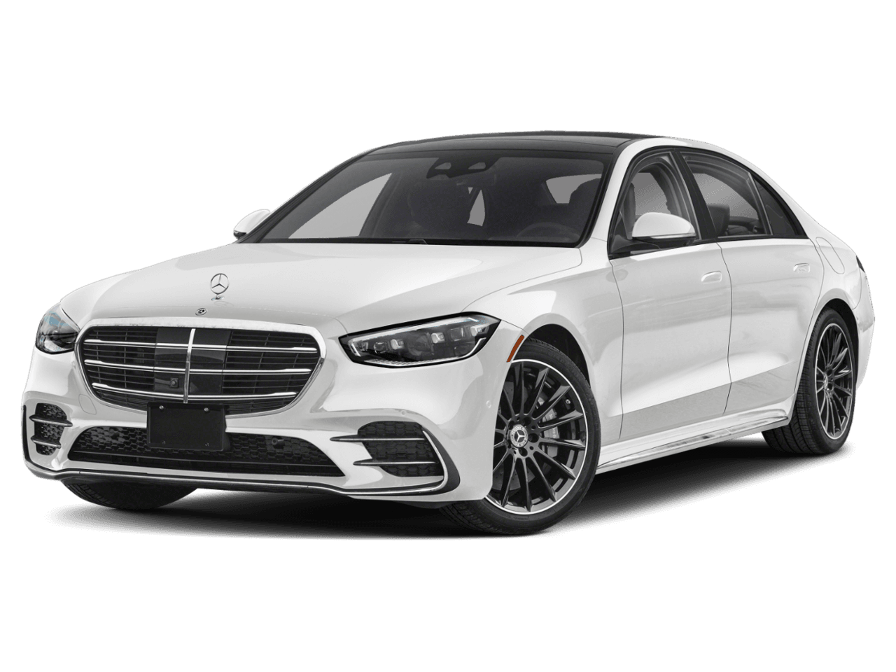 2026 Mercedes-Benz S-Class S 580e - Front 3/4, facing to the left