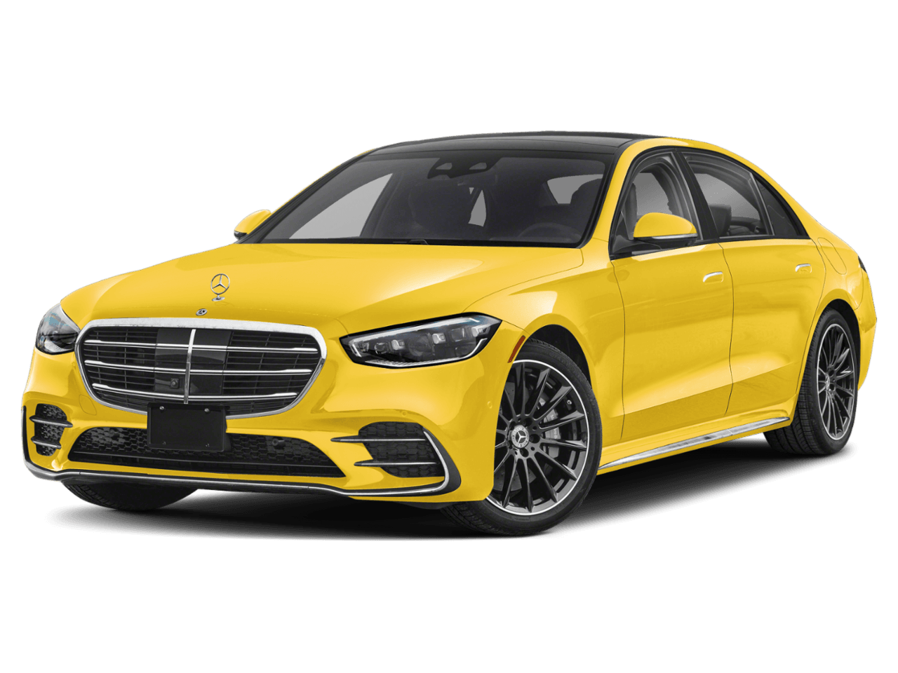 2026 Mercedes-Benz S-Class S 580e - Front 3/4, facing to the left