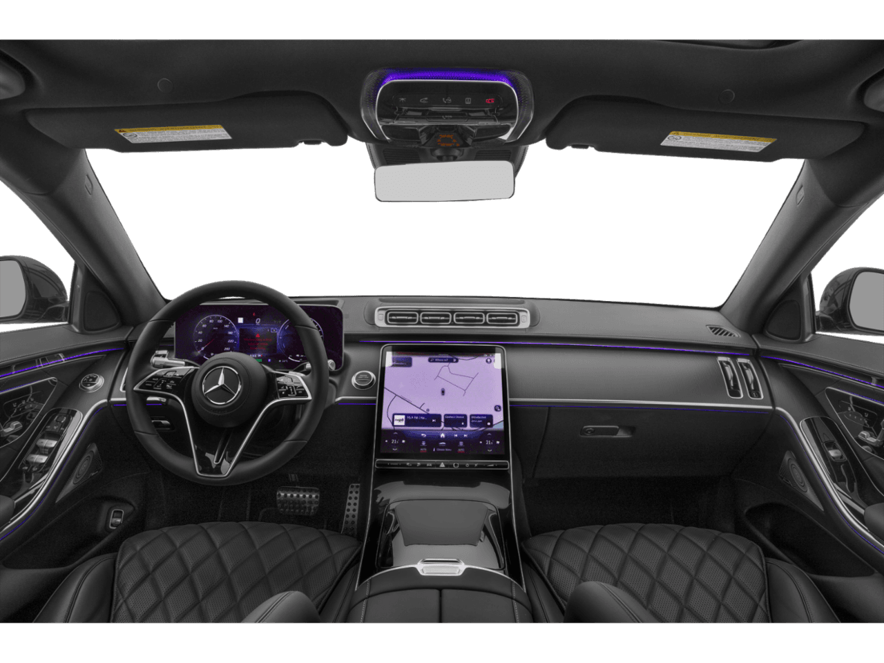 2026 Mercedes-Benz S-Class S 580e - Interior Full Dash Basic