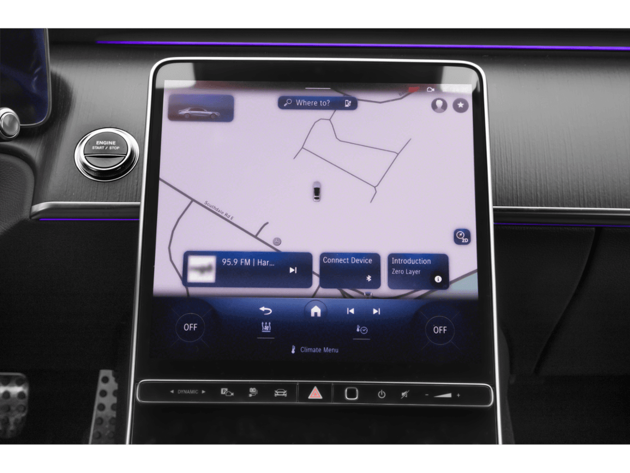 2026 Mercedes-Benz S-Class S 580e - Interior Navigation System