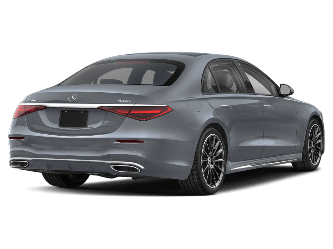 2026 Mercedes-Benz S-Class S 580e - Rear 3/4, facing to the right