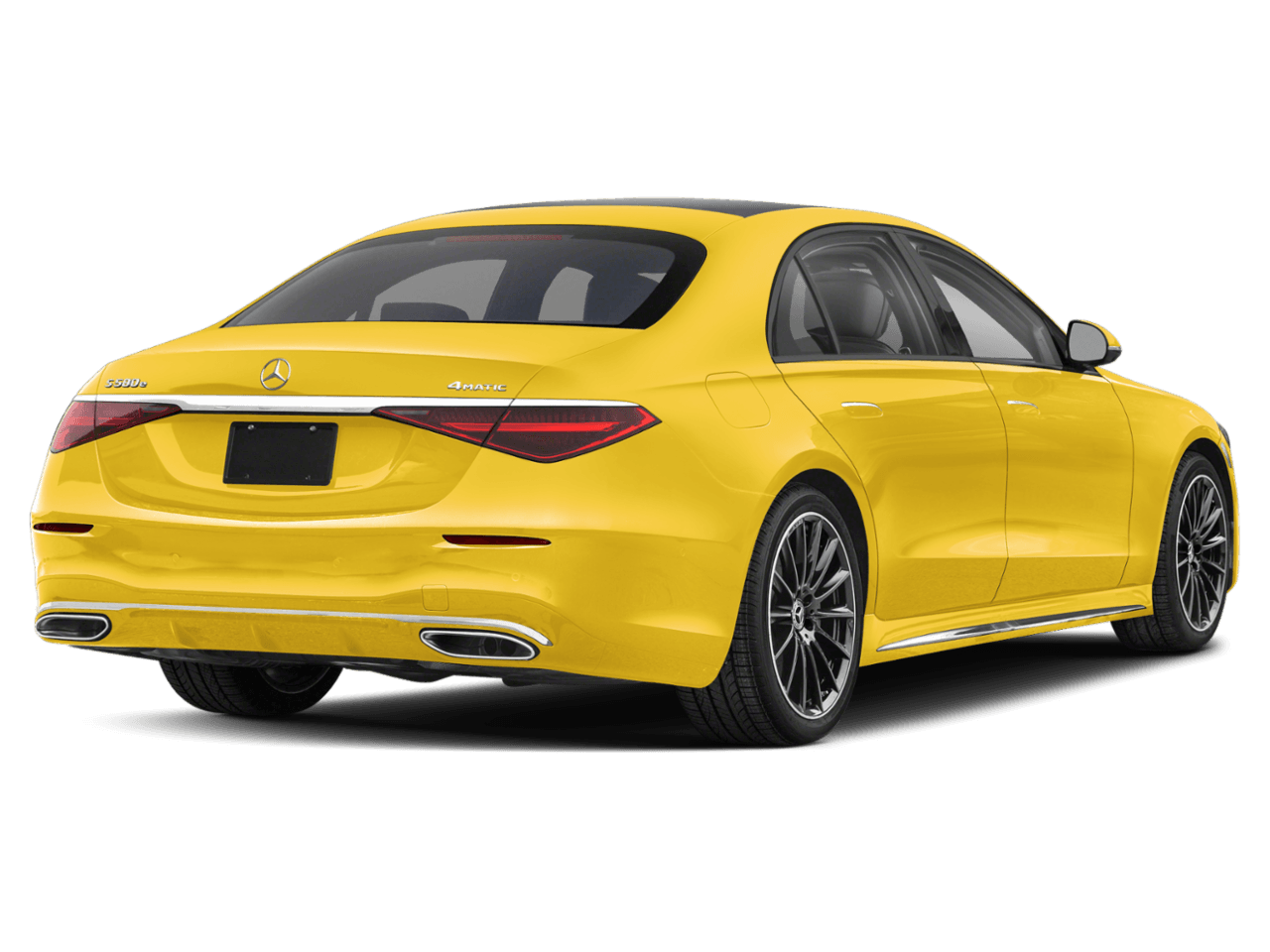 2026 Mercedes-Benz S-Class S 580e - Rear 3/4, facing to the right