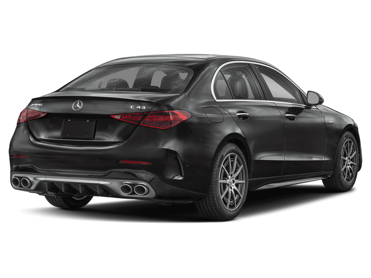 2026 Mercedes-Benz C-Class AMG C 43 - Rear 3/4, facing to the right