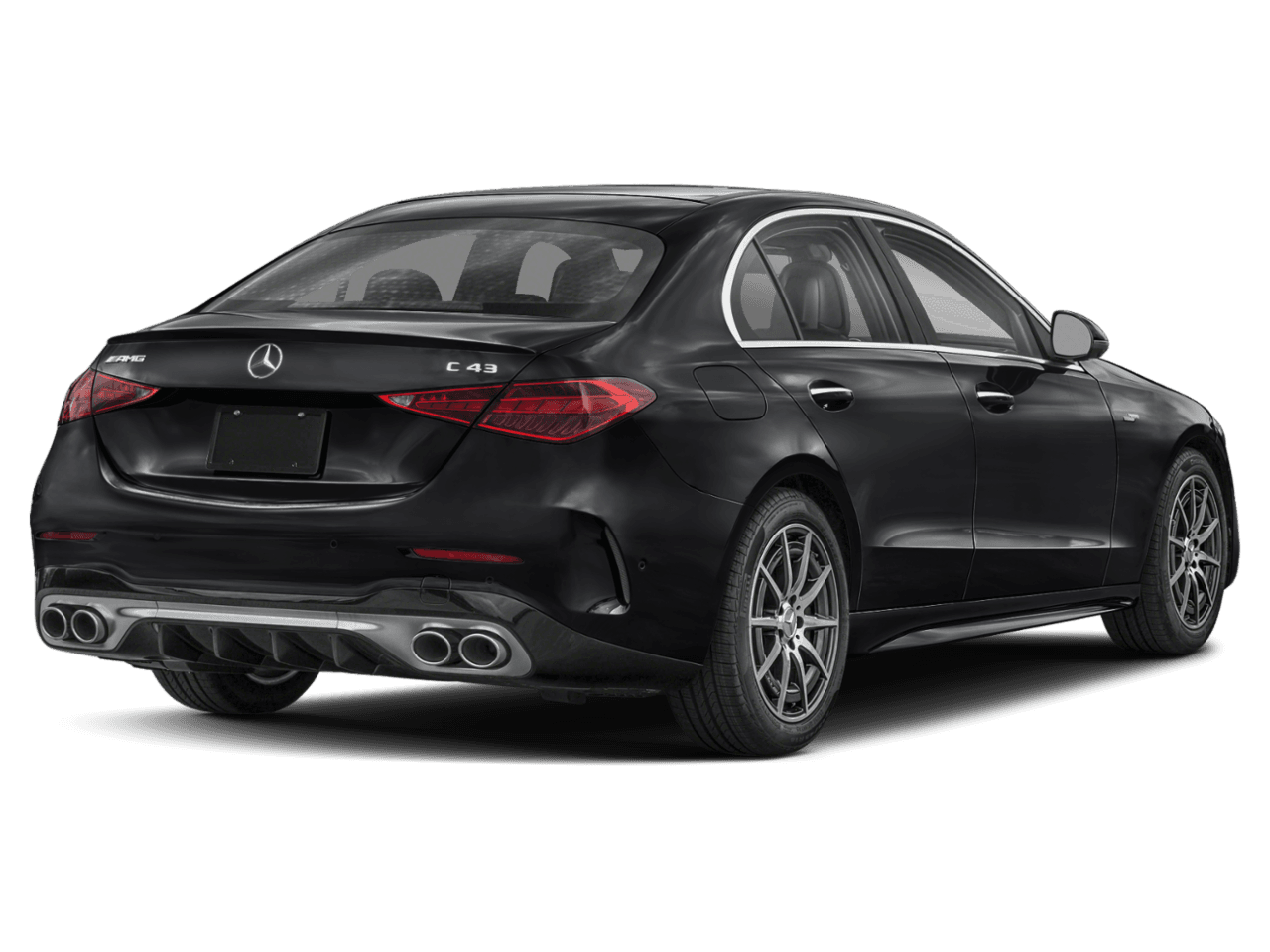 2026 Mercedes-Benz C-Class AMG C 43 - Rear 3/4, facing to the right