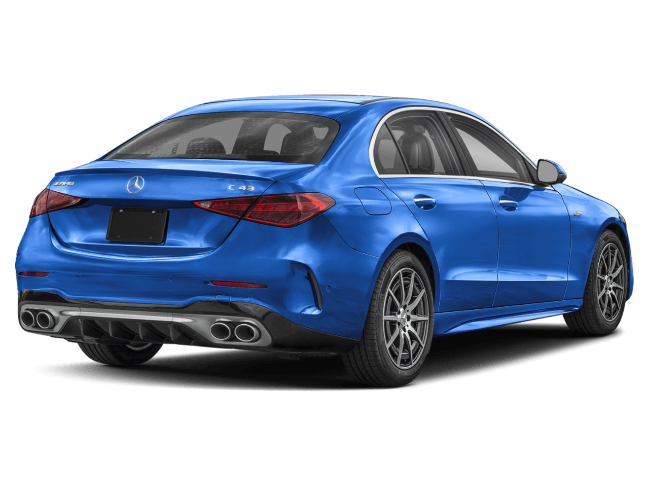 2026 Mercedes-Benz C-Class AMG C 43 - Rear 3/4, facing to the right