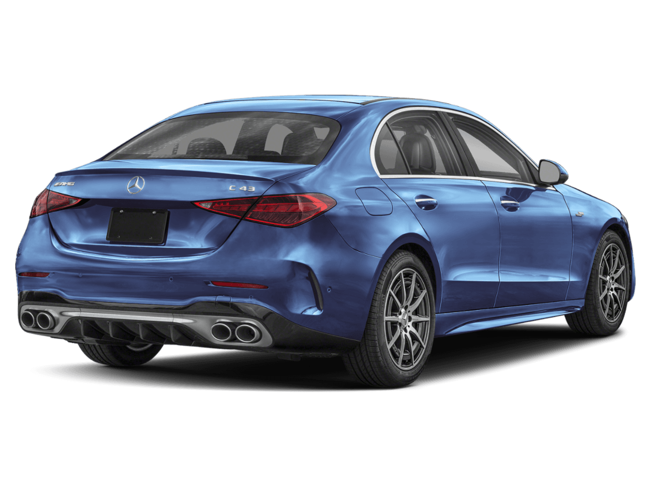 2026 Mercedes-Benz C-Class AMG C 43 - Rear 3/4, facing to the right