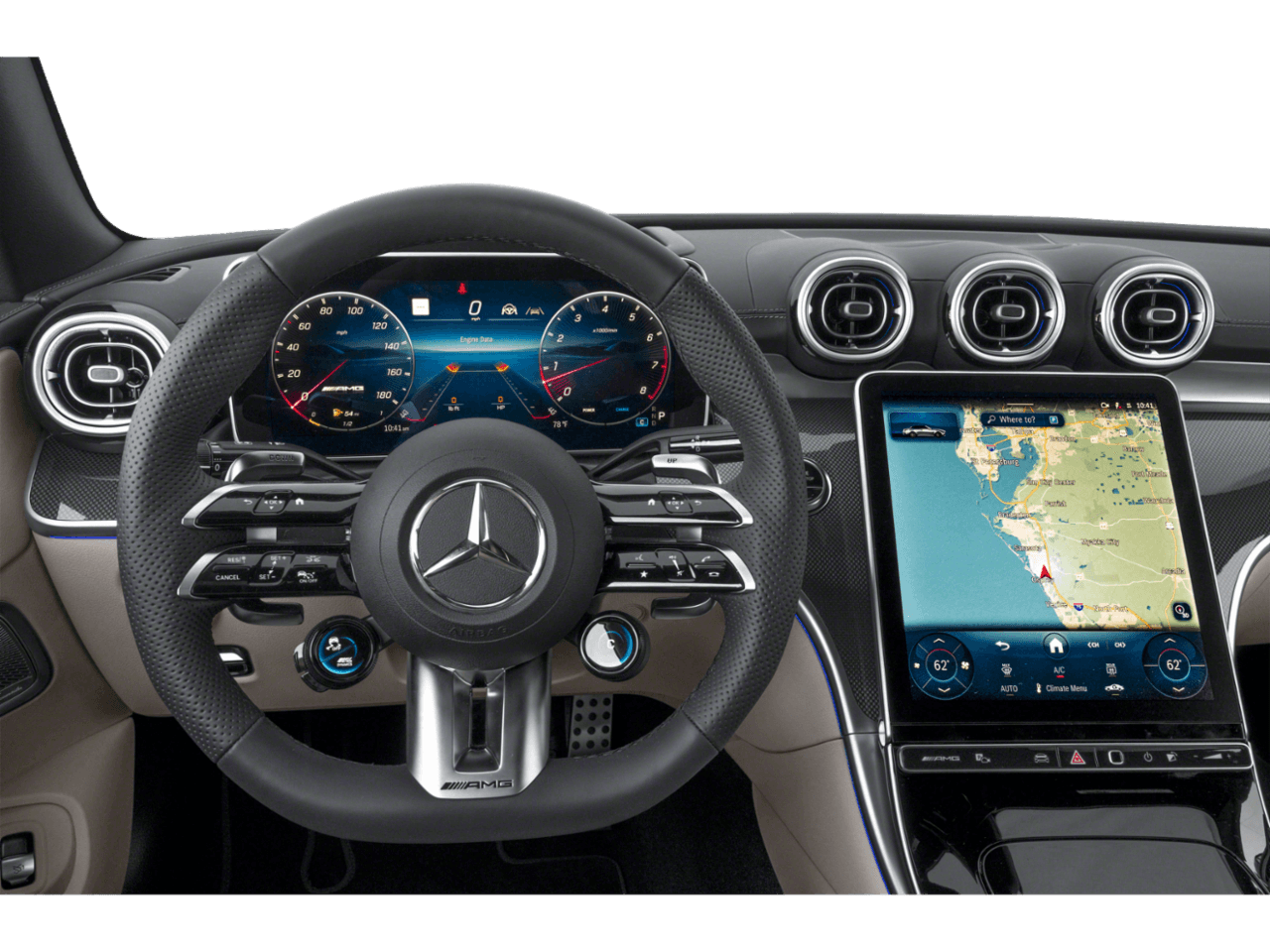 2026 Mercedes-Benz CLE AMG CLE 53 - Interior Drivers Dash