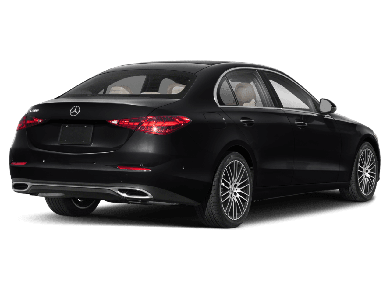 2026 Mercedes-Benz C-Class C 300 - Rear 3/4, facing to the right