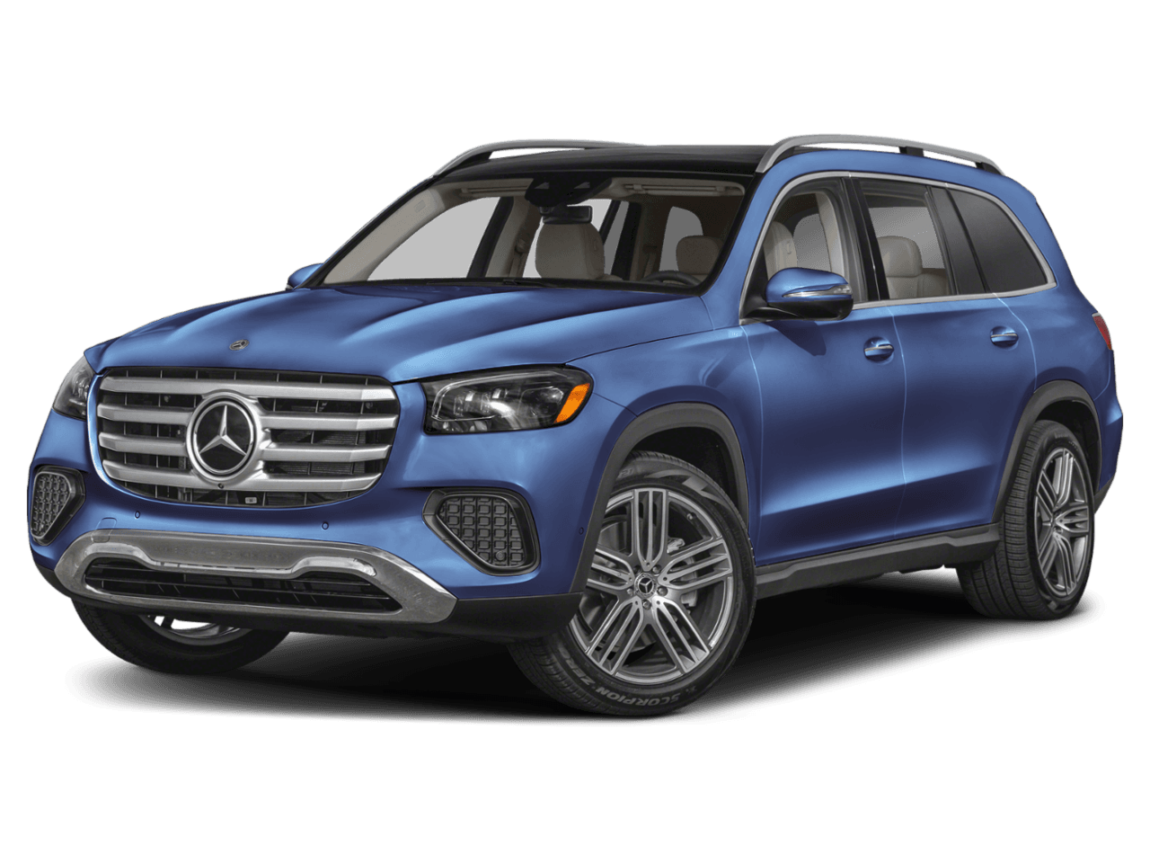 2026 Mercedes-Benz GLS GLS 450 - Front 3/4, facing to the left