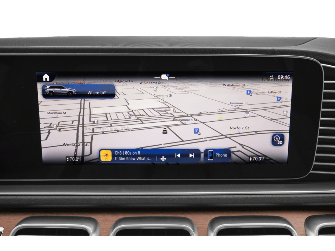 2026 Mercedes-Benz GLS GLS 450 - Interior Navigation System