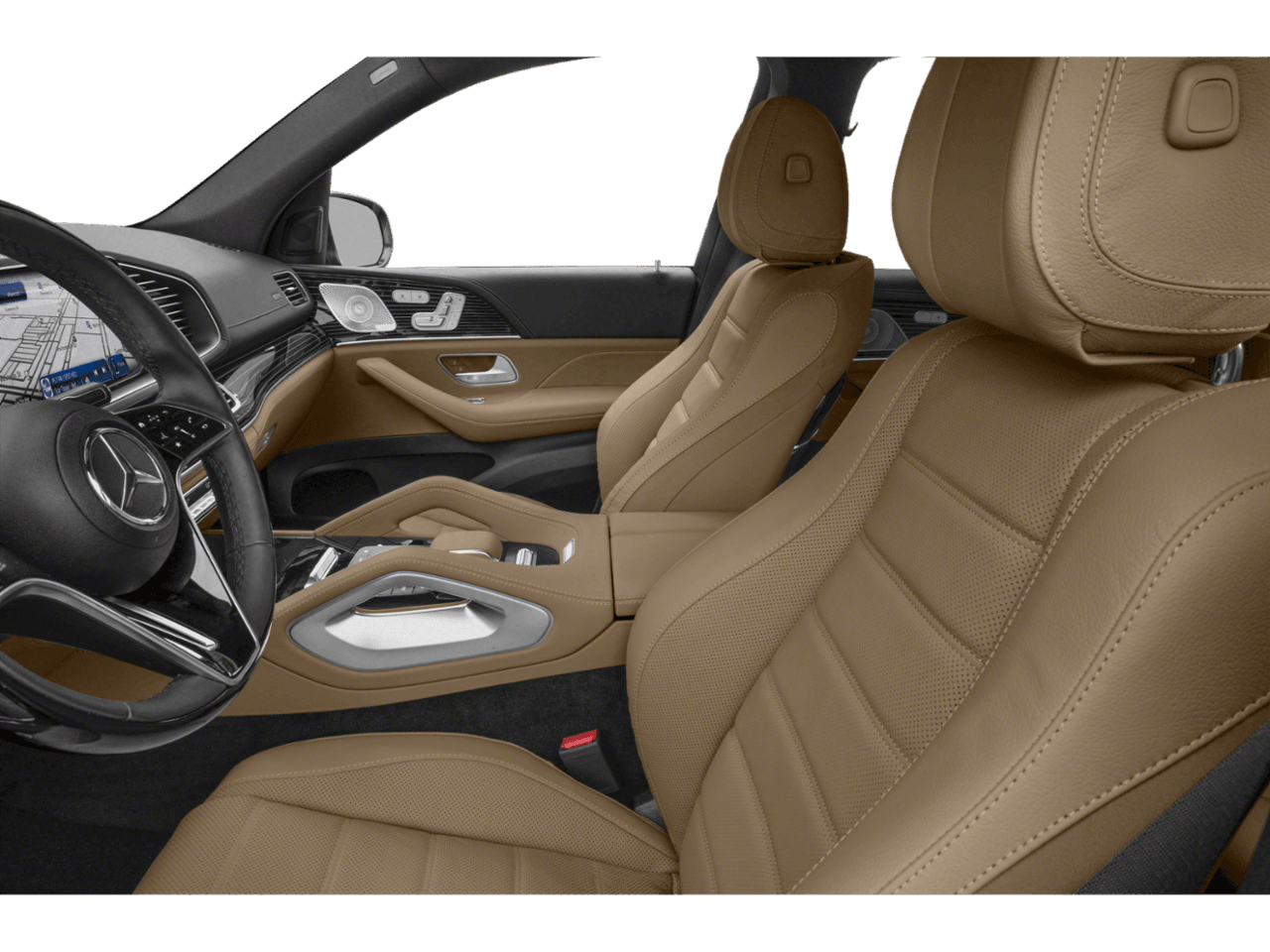 2026 Mercedes-Benz GLS GLS 580 - Interior Driver's Side with Door Open, Front Seat Feature