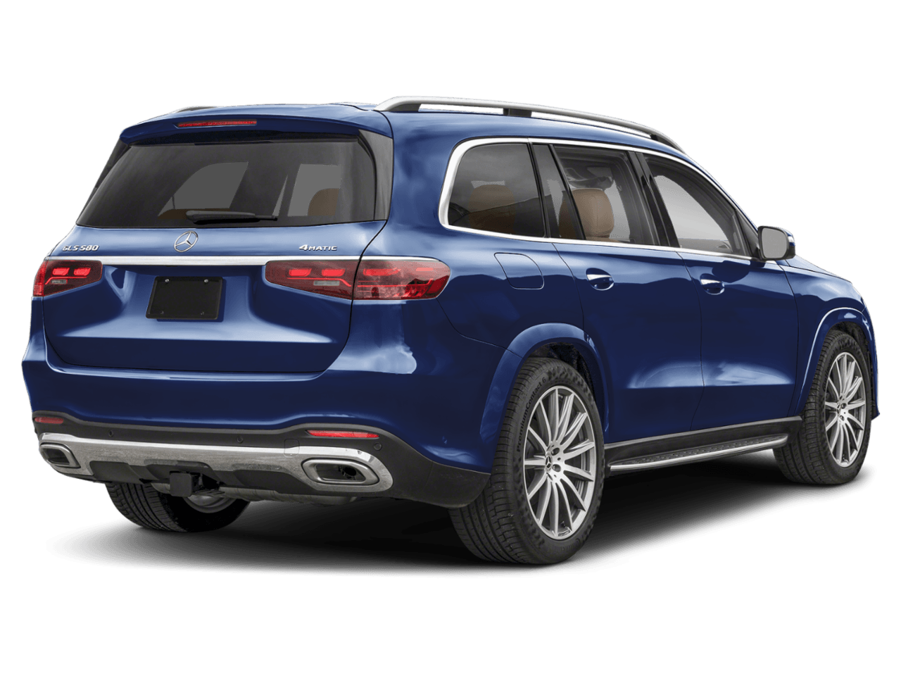 2026 Mercedes-Benz GLS GLS 580 - Rear 3/4, facing to the right