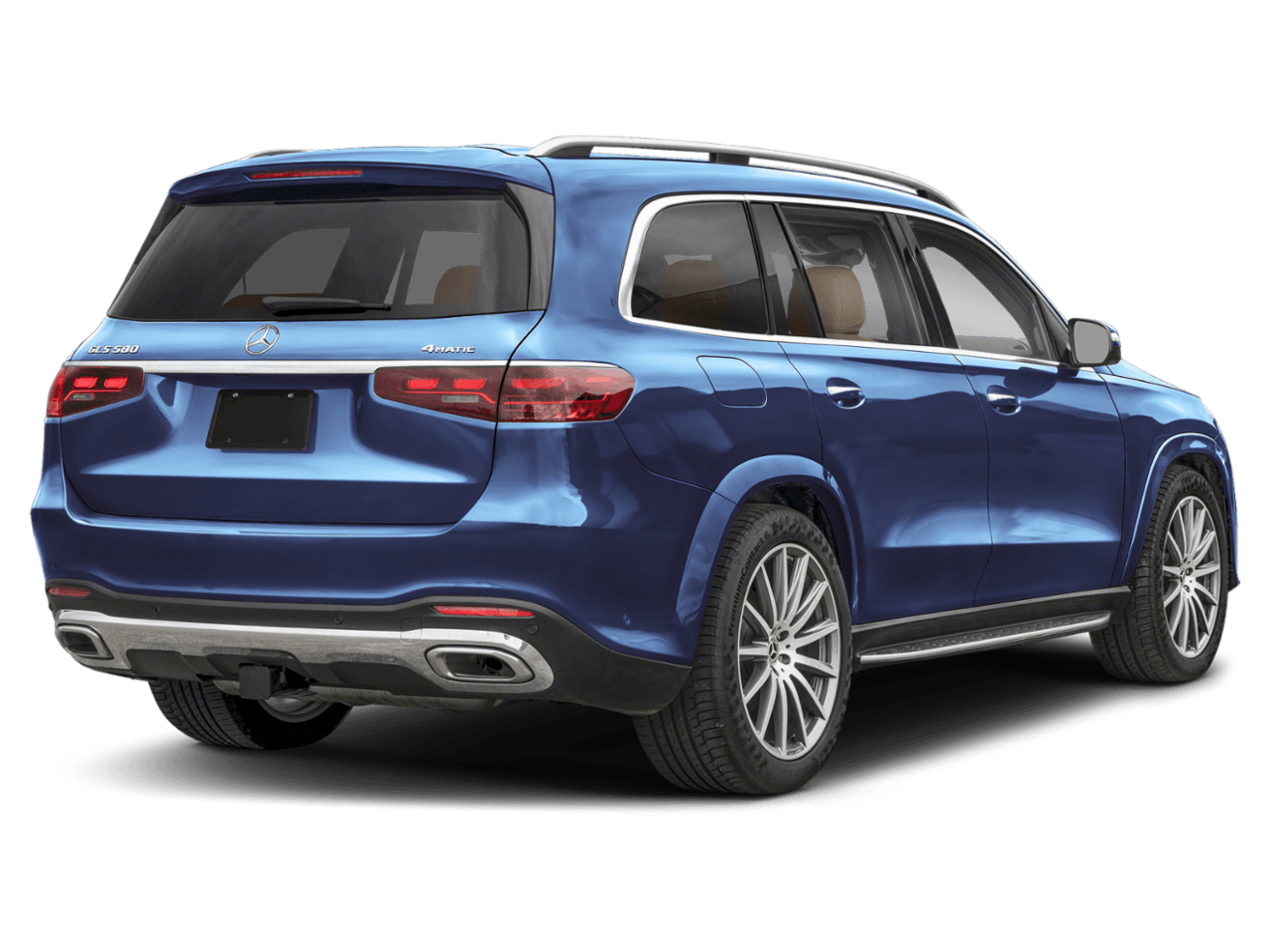 2026 Mercedes-Benz GLS GLS 580 - Rear 3/4, facing to the right