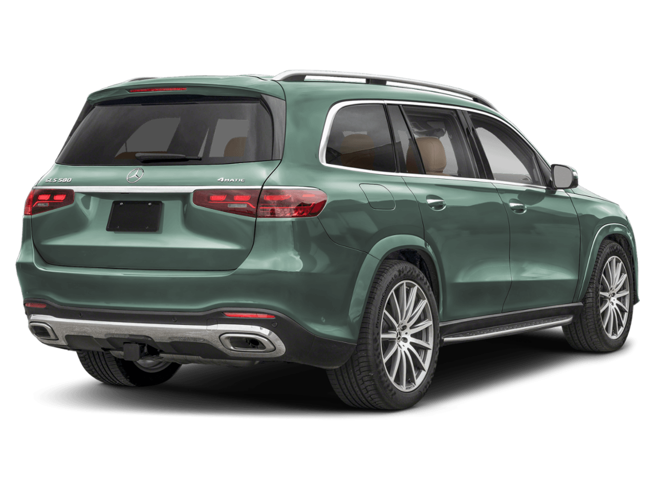 2026 Mercedes-Benz GLS GLS 580 - Rear 3/4, facing to the right