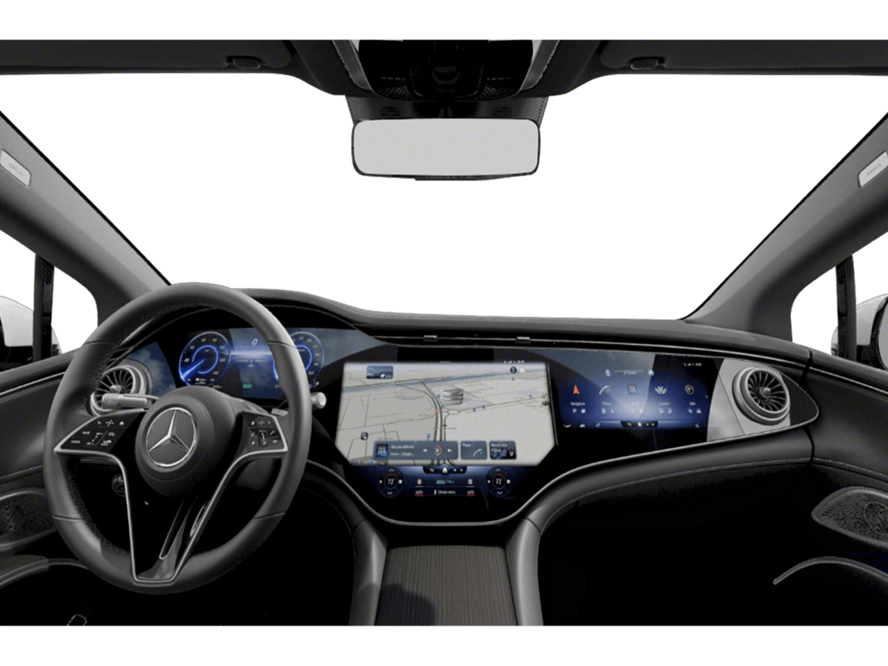 2026 Mercedes-Benz EQS EQS 450+ - Interior Full Dash Basic