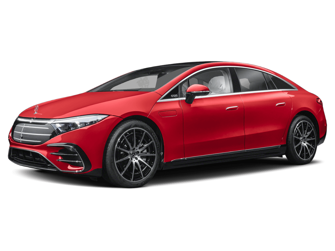 2026 Mercedes-Benz EQS EQS 580 - Front 3/4, facing to the left