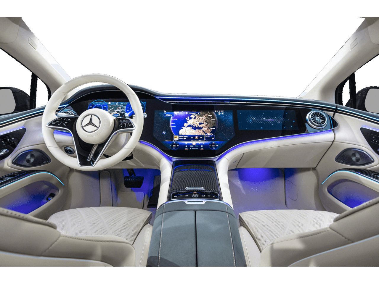 2026 Mercedes-Benz EQS EQS 580 - Interior Full Dash Basic