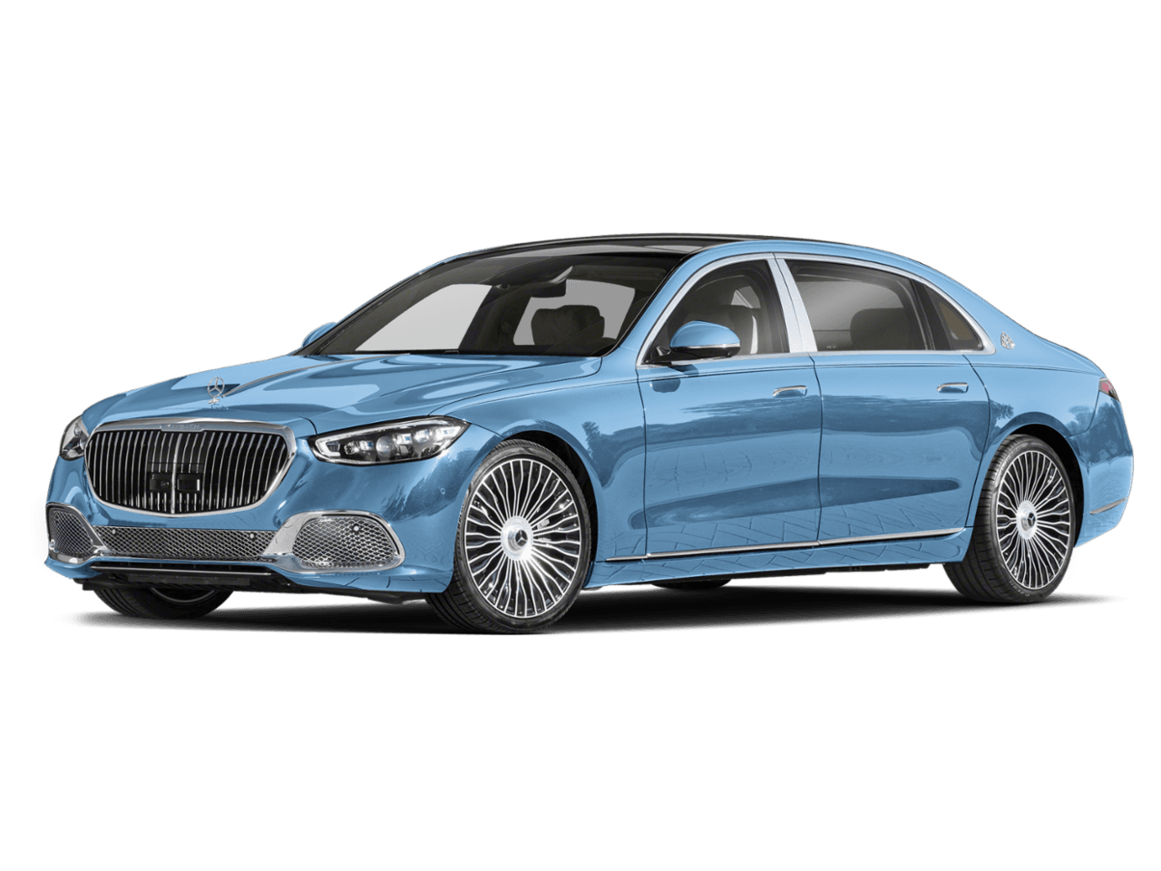 2026 Mercedes-Benz S-Class Maybach S 580 - Front 3/4, facing to the left