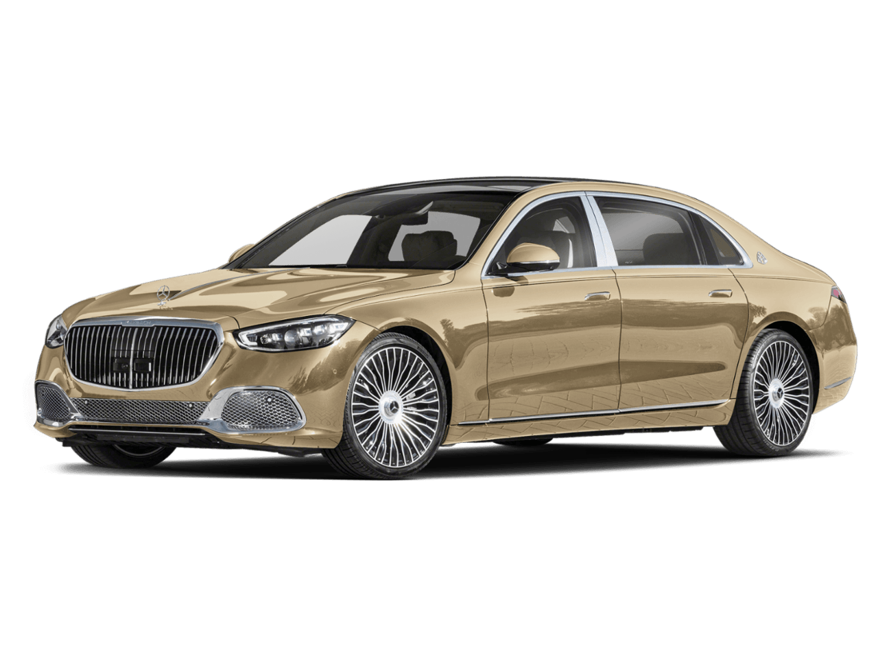 2026 Mercedes-Benz S-Class Maybach S 580 - Front 3/4, facing to the left