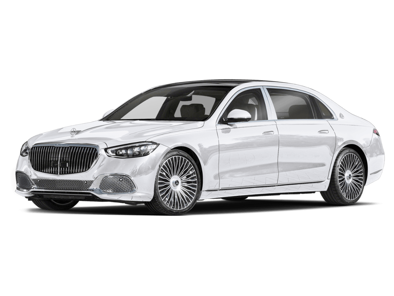 2026 Mercedes-Benz S-Class Maybach S 580 - Front 3/4, facing to the left