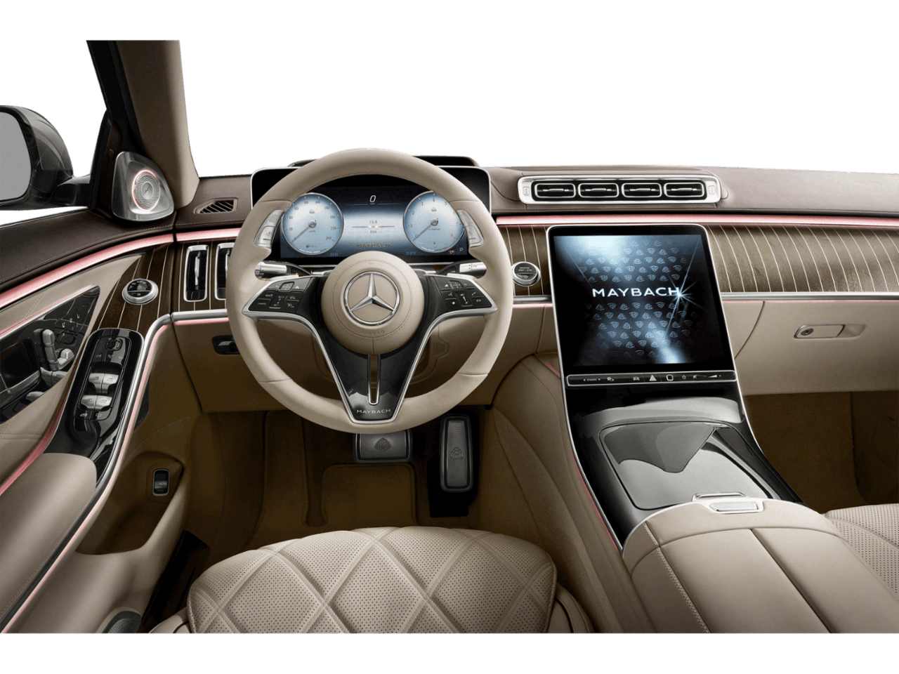2026 Mercedes-Benz S-Class Maybach S 580 - Interior Full Dash Basic