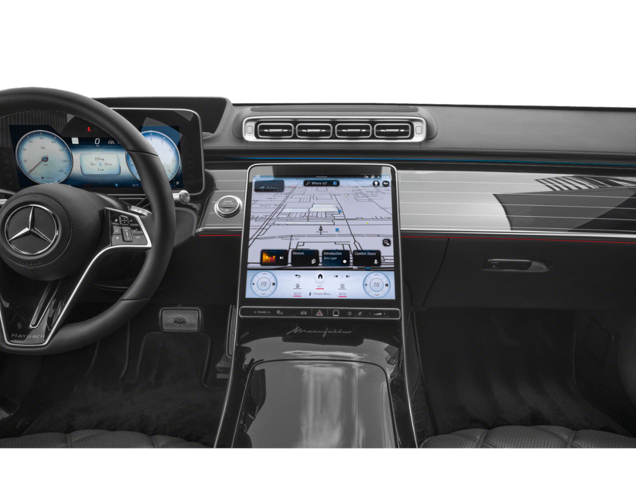 2026 Mercedes-Benz S-Class Maybach S 680 - Interior Navigation System