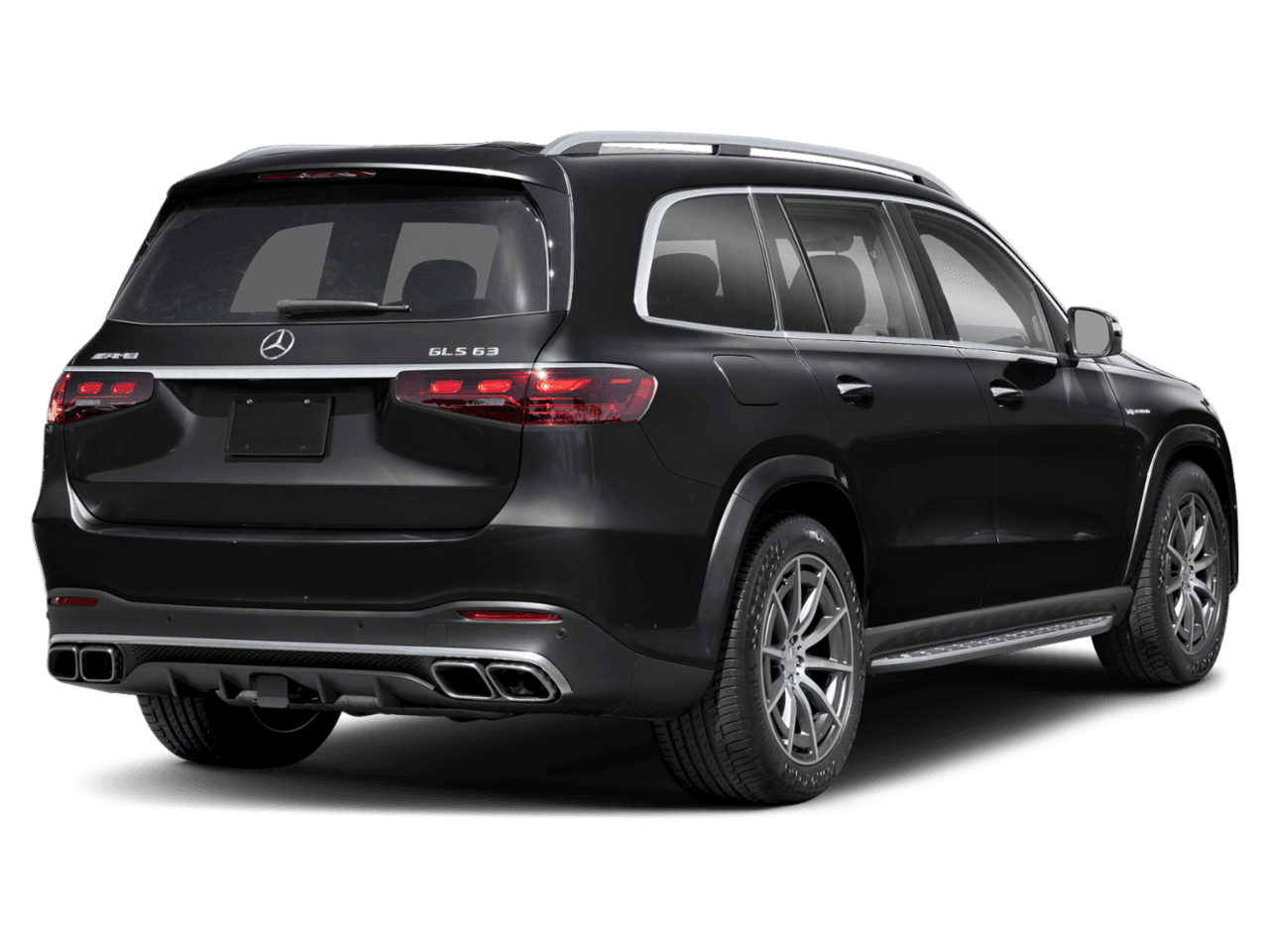 2026 Mercedes-Benz GLS AMG GLS 63 - Rear 3/4, facing to the right