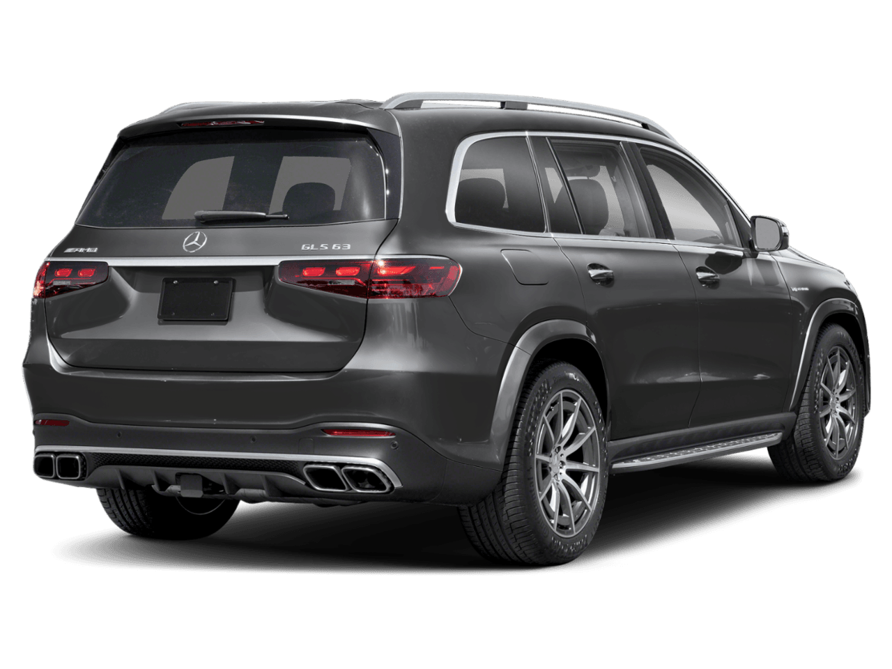 2026 Mercedes-Benz GLS AMG GLS 63 - Rear 3/4, facing to the right