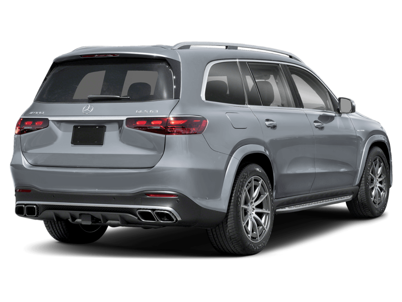 2026 Mercedes-Benz GLS AMG GLS 63 - Rear 3/4, facing to the right