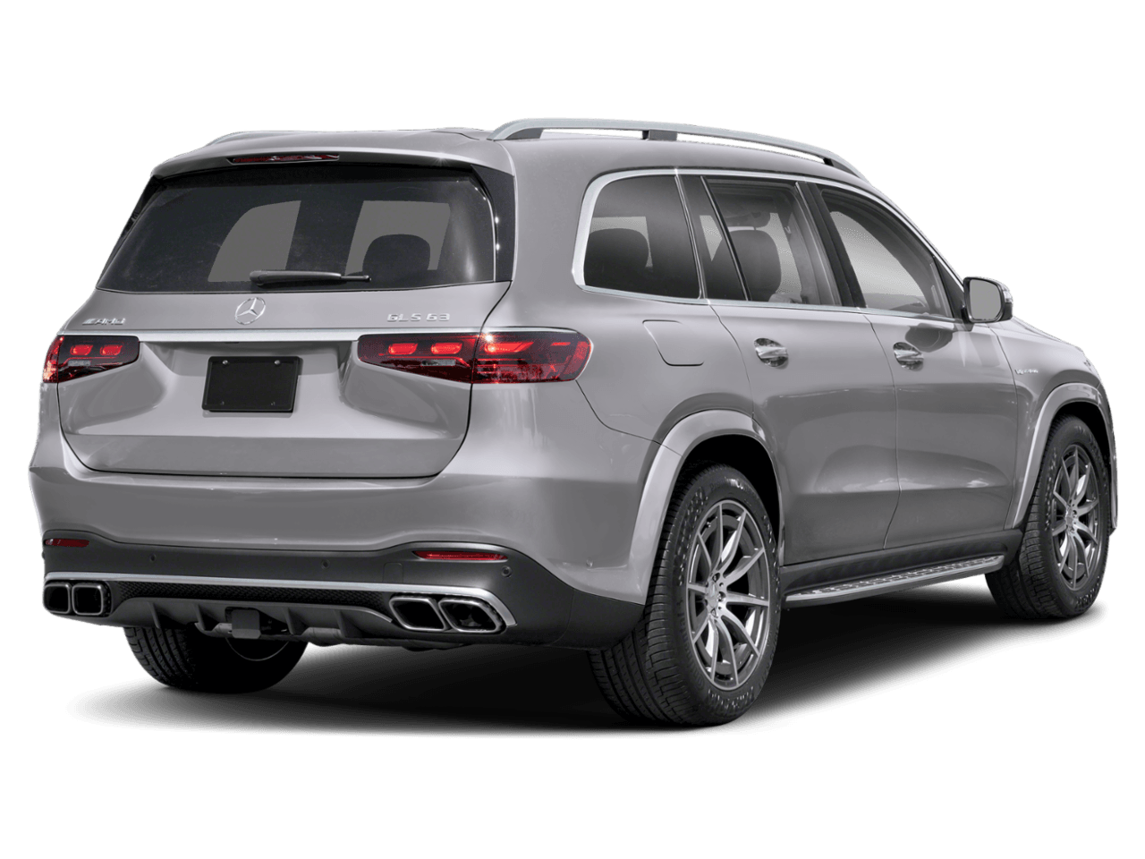 2026 Mercedes-Benz GLS AMG GLS 63 - Rear 3/4, facing to the right