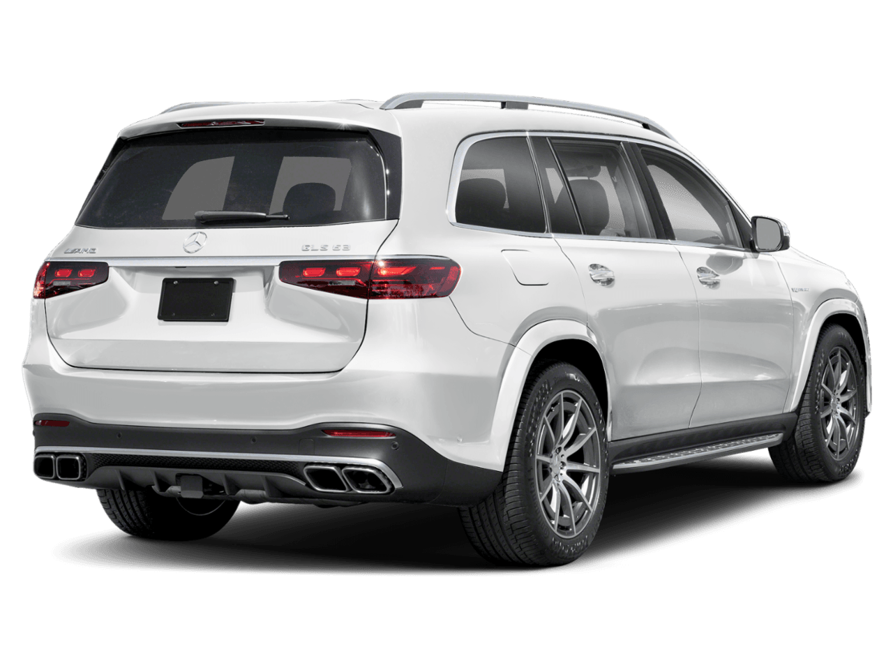 2026 Mercedes-Benz GLS AMG GLS 63 - Rear 3/4, facing to the right