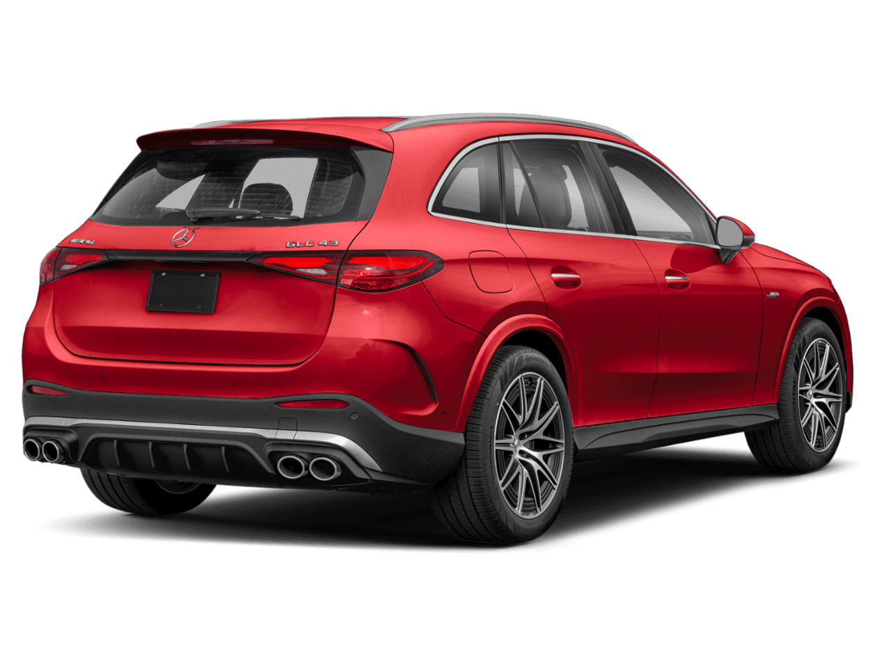2026 Mercedes-Benz GLC AMG GLC 43 - Rear 3/4, facing to the right