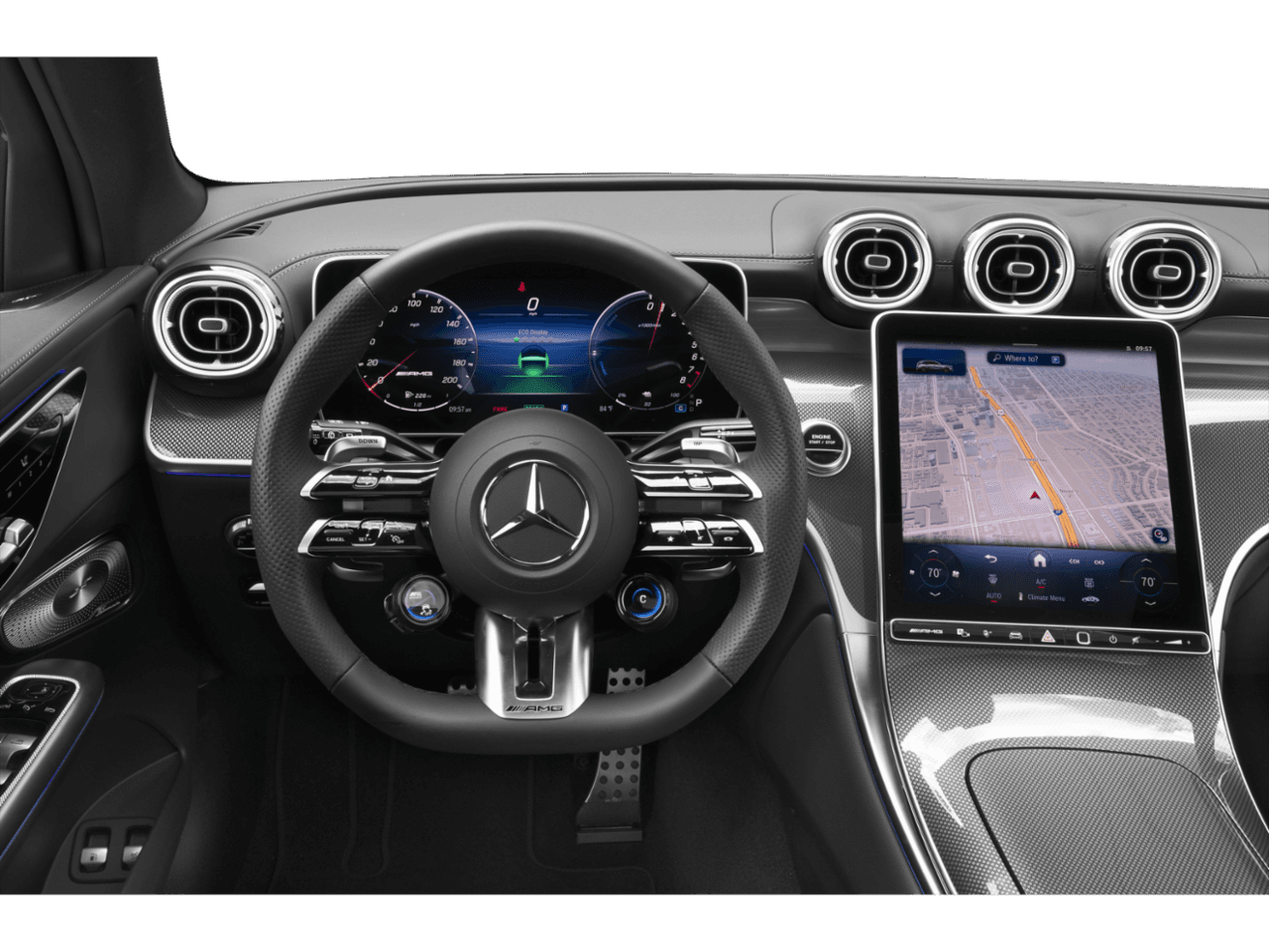 2026 Mercedes-Benz GLC AMG GLC 63 S E Performance - Interior Drivers Dash