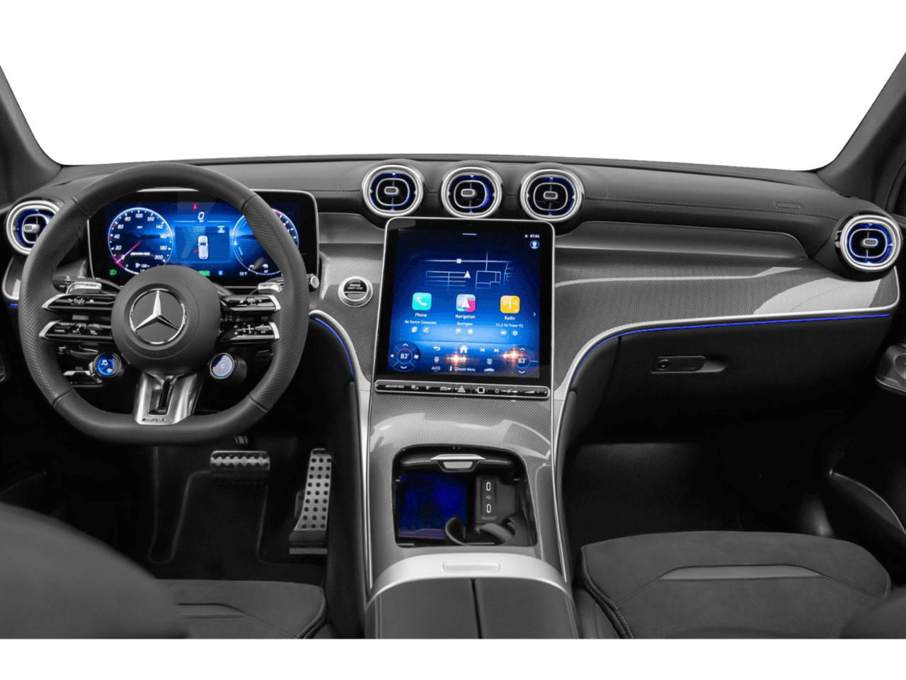 2026 Mercedes-Benz GLC AMG GLC 63 S E Performance - Interior Full Dash Basic