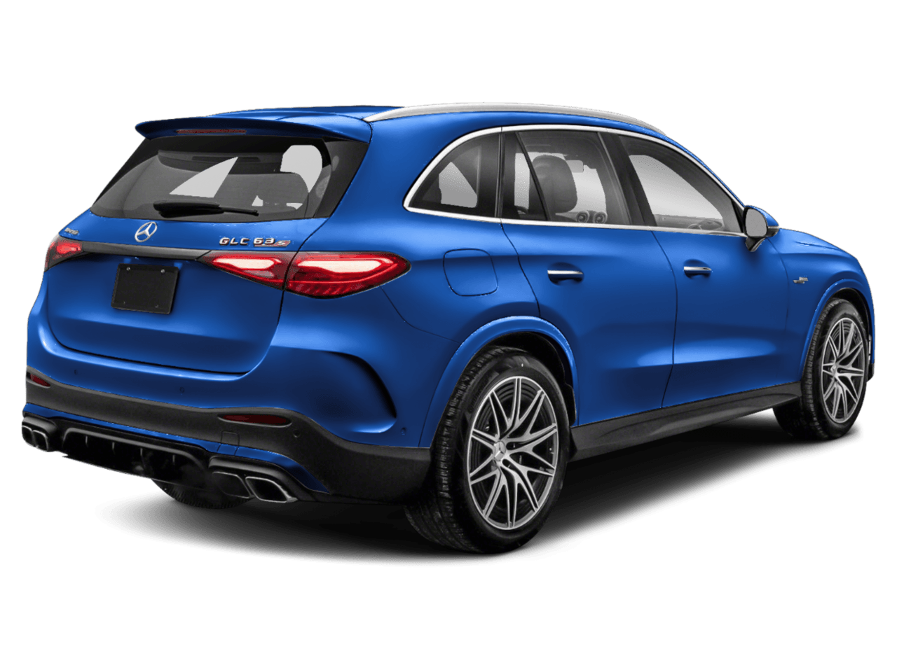 2026 Mercedes-Benz GLC AMG GLC 63 S E Performance - Rear 3/4, facing to the right