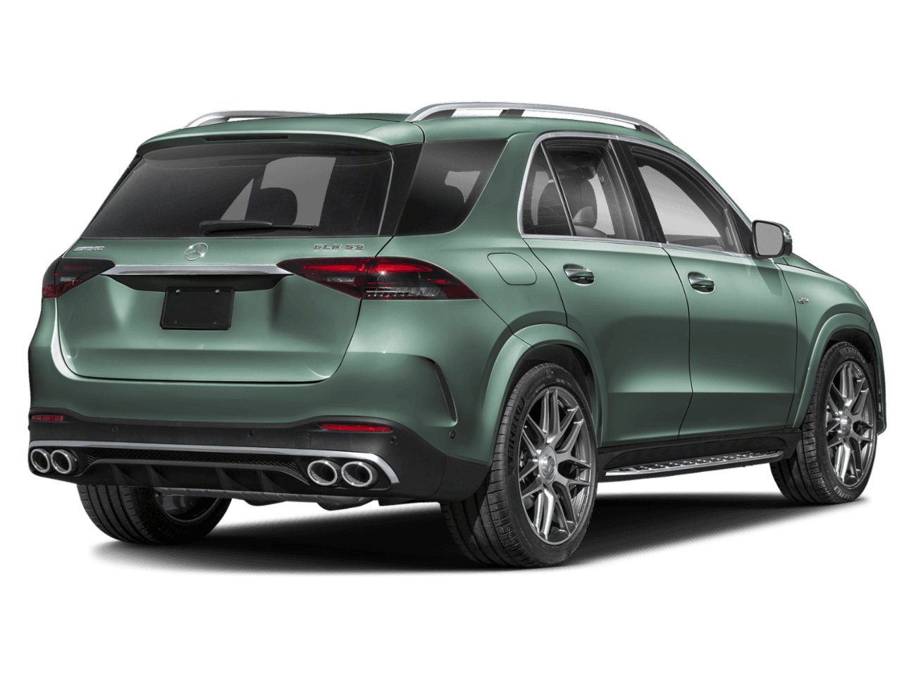 2026 Mercedes-Benz GLE AMG - Rear 3/4, facing to the right