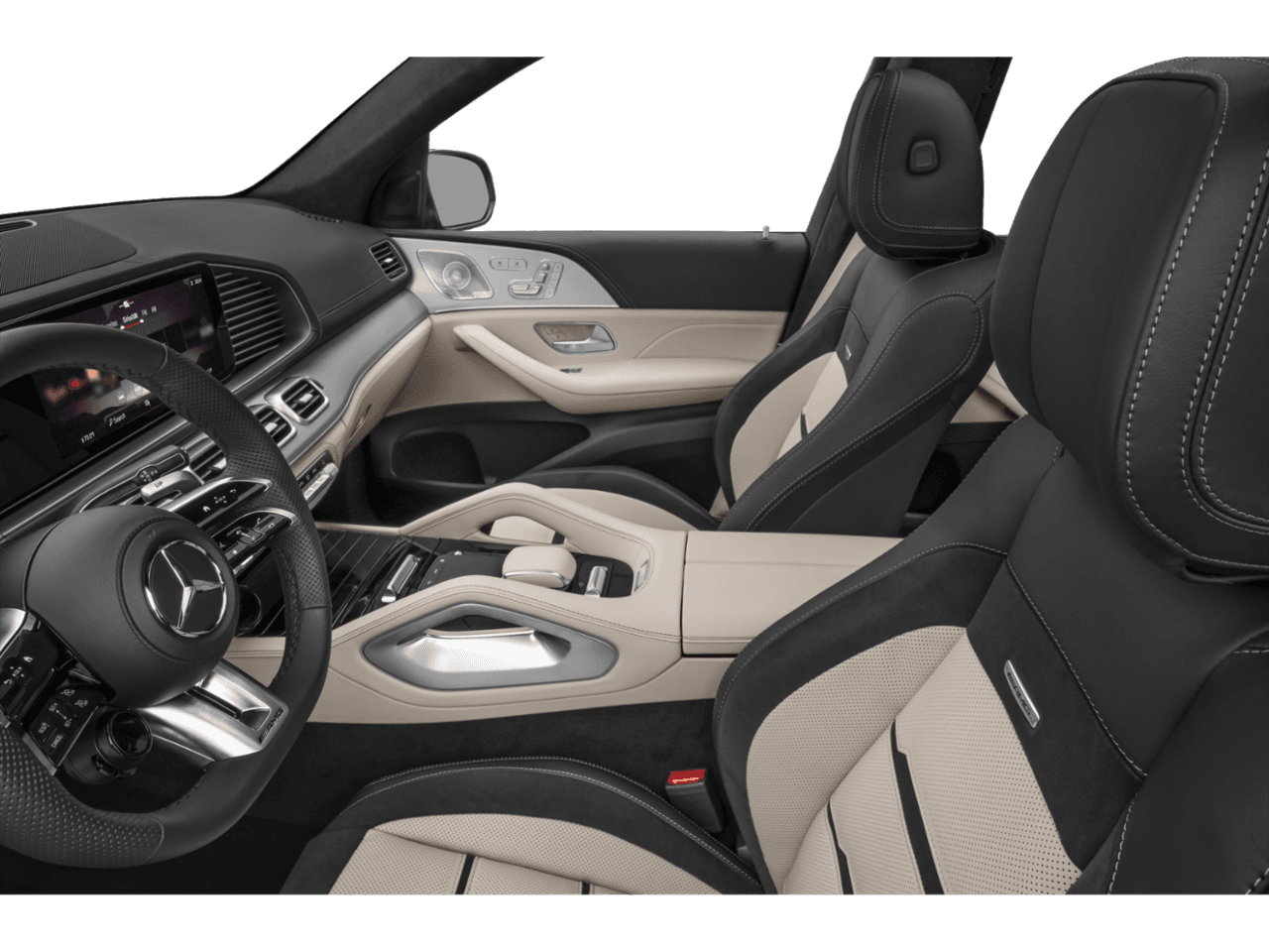 2026 Mercedes-Benz GLE AMG GLE 63 S - Interior Driver's Side with Door Open, Front Seat Feature