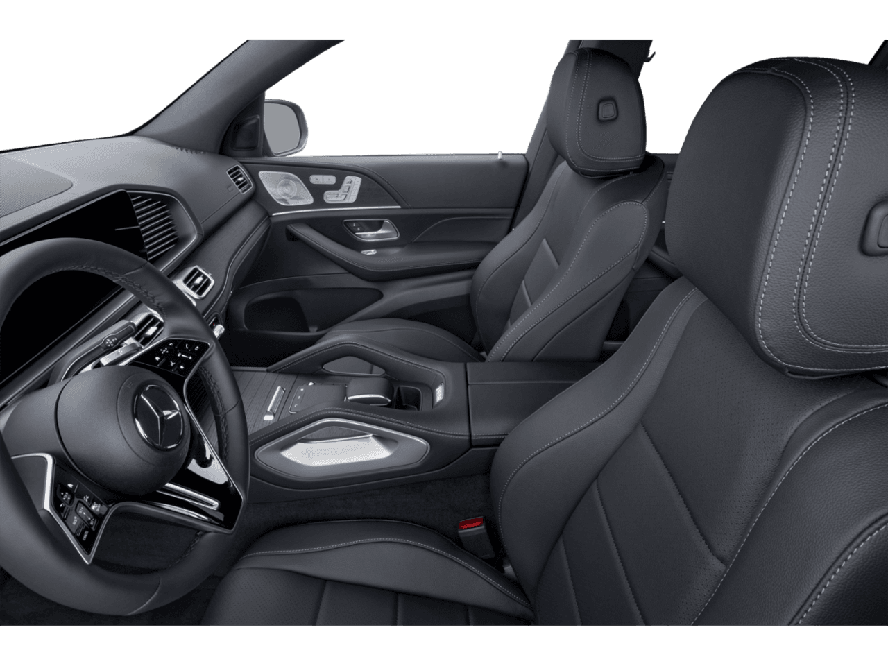 2026 Mercedes-Benz GLE GLE 450 - Interior Driver's Side with Door Open, Front Seat Feature