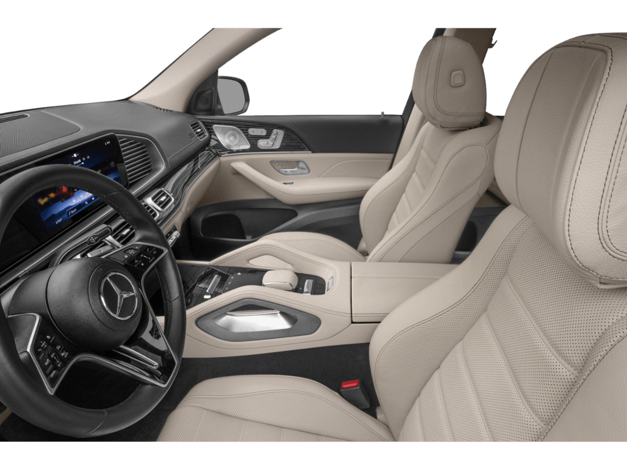 2026 Mercedes-Benz GLE GLE 580 - Interior Driver's Side with Door Open, Front Seat Feature