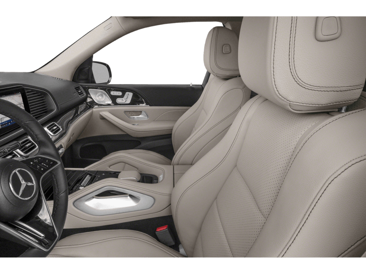 2026 Mercedes-Benz GLE GLE 450e - Interior Driver's Side with Door Open, Front Seat Feature