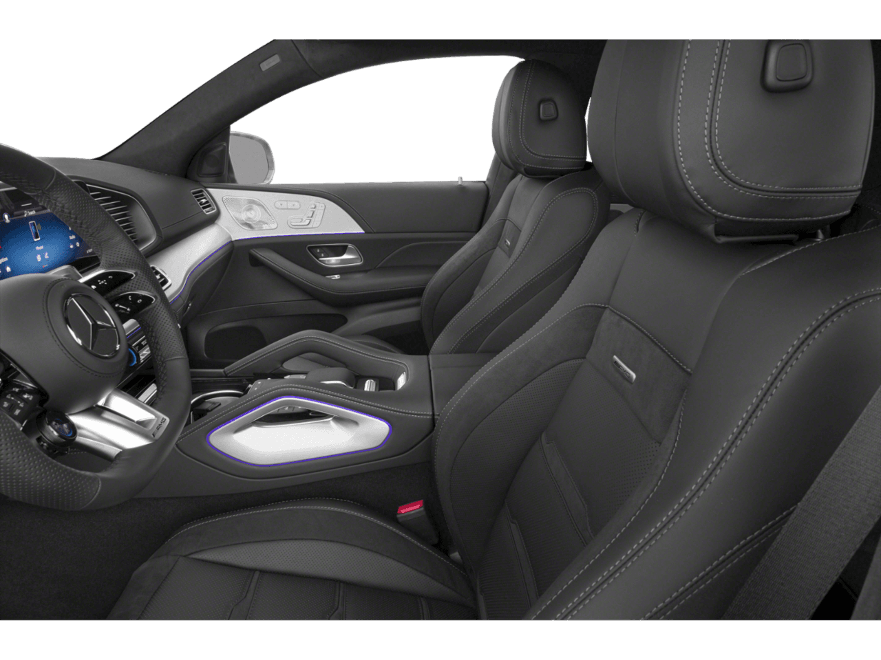 2026 Mercedes-Benz GLE AMG GLE 63 S - Interior Driver's Side with Door Open, Front Seat Feature