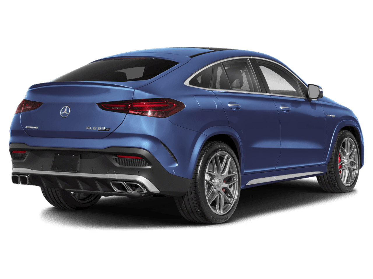 2026 Mercedes-Benz GLE AMG GLE 63 S - Rear 3/4, facing to the right