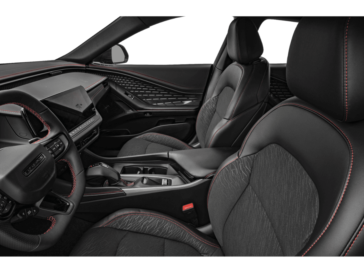 2026 Dodge Charger GT - Interior Driver's Side with Door Open, Front Seat Feature