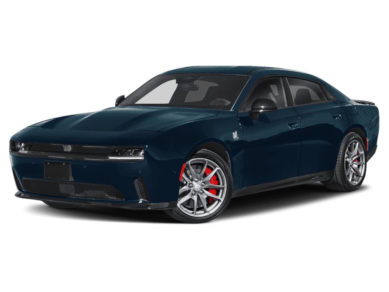 2026 Dodge Charger Outlaw - Front 3/4, facing to the left