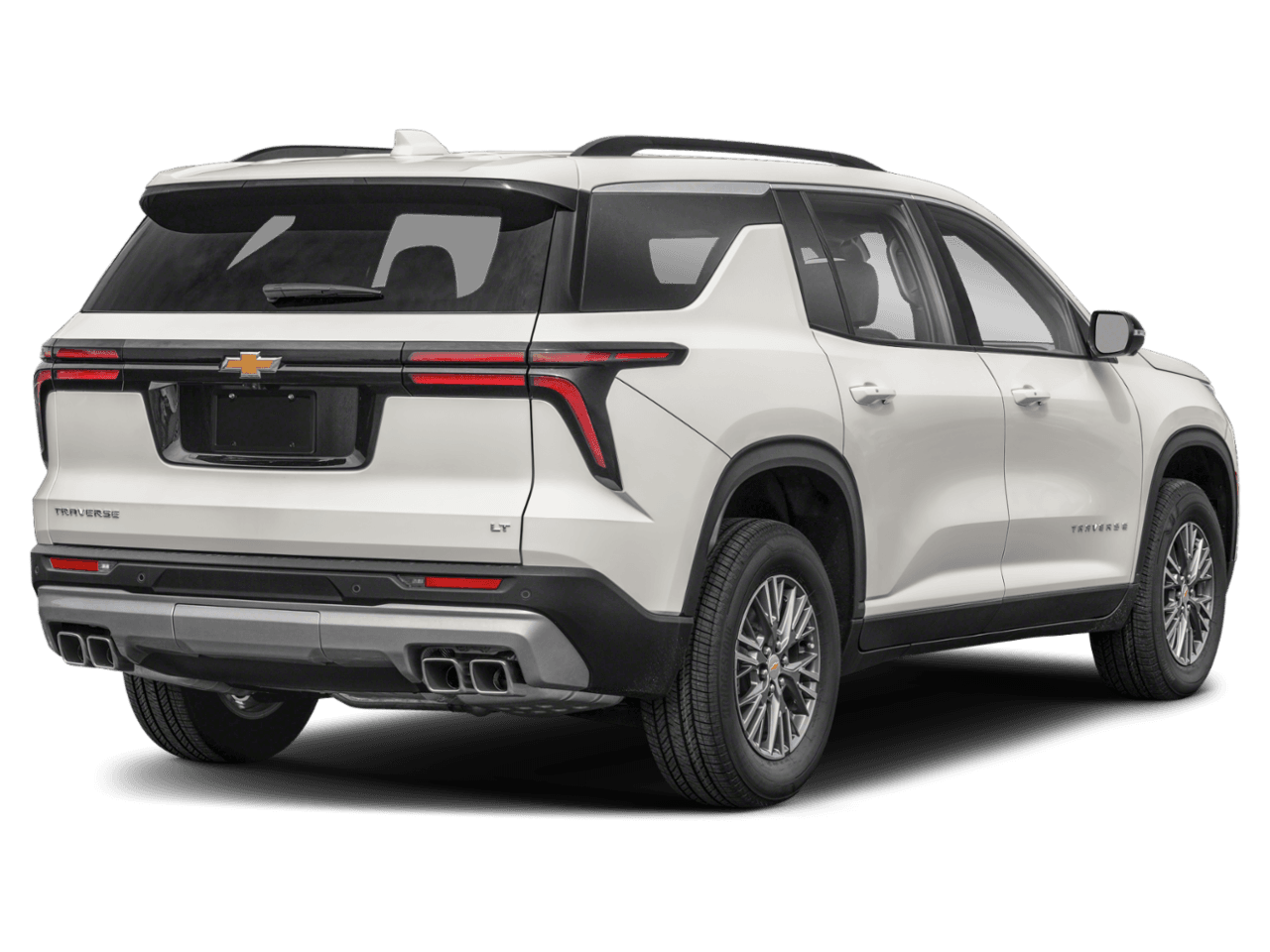 2026 Chevrolet Traverse FWD LT - Rear 3/4, facing to the right
