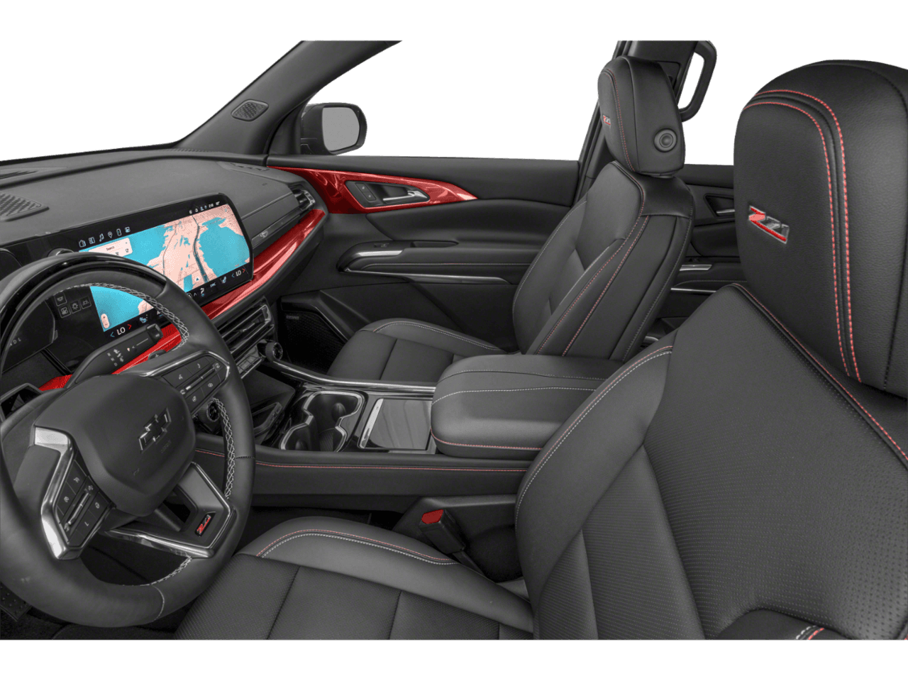 2026 Chevrolet Traverse FWD High Country - Interior Driver's Side with Door Open, Front Seat Feature