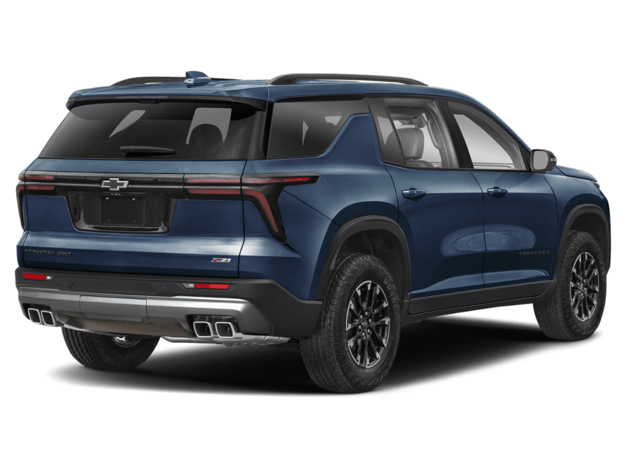 2026 Chevrolet Traverse FWD High Country - Rear 3/4, facing to the right